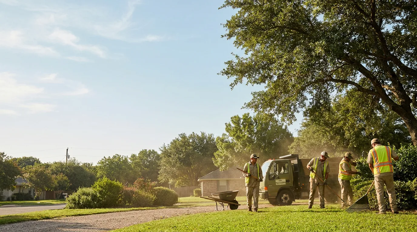 Landscaping in Honey Grove, TX near me